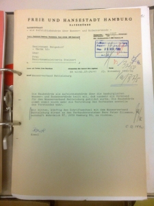 Gründungsschreiben Wasserverband