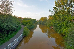 Das Annenfleet in Hamburg Neuallermöhe, Foto: Flamenc, Wikimedia