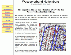 Internetseiten Wasserverband bis 2014