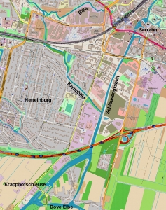 Schleusengraben Openstreetmap